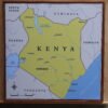 IMG_2597 Local Mahogany-Framed Kenya Map
