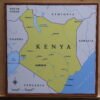 IMG_2598 Local Mahogany-Framed Kenya Map